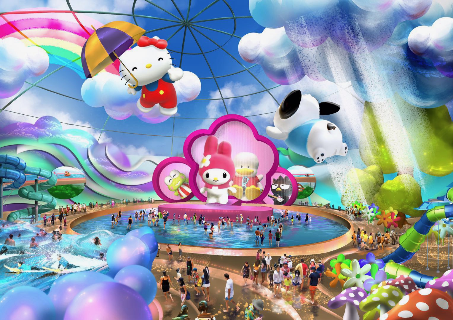  Hello  Kitty  Water Park  Think Create Succeed 